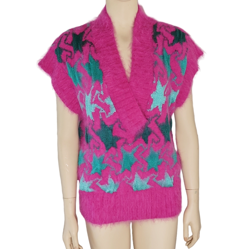 Vintage Iris von Arnim Angora Sweater